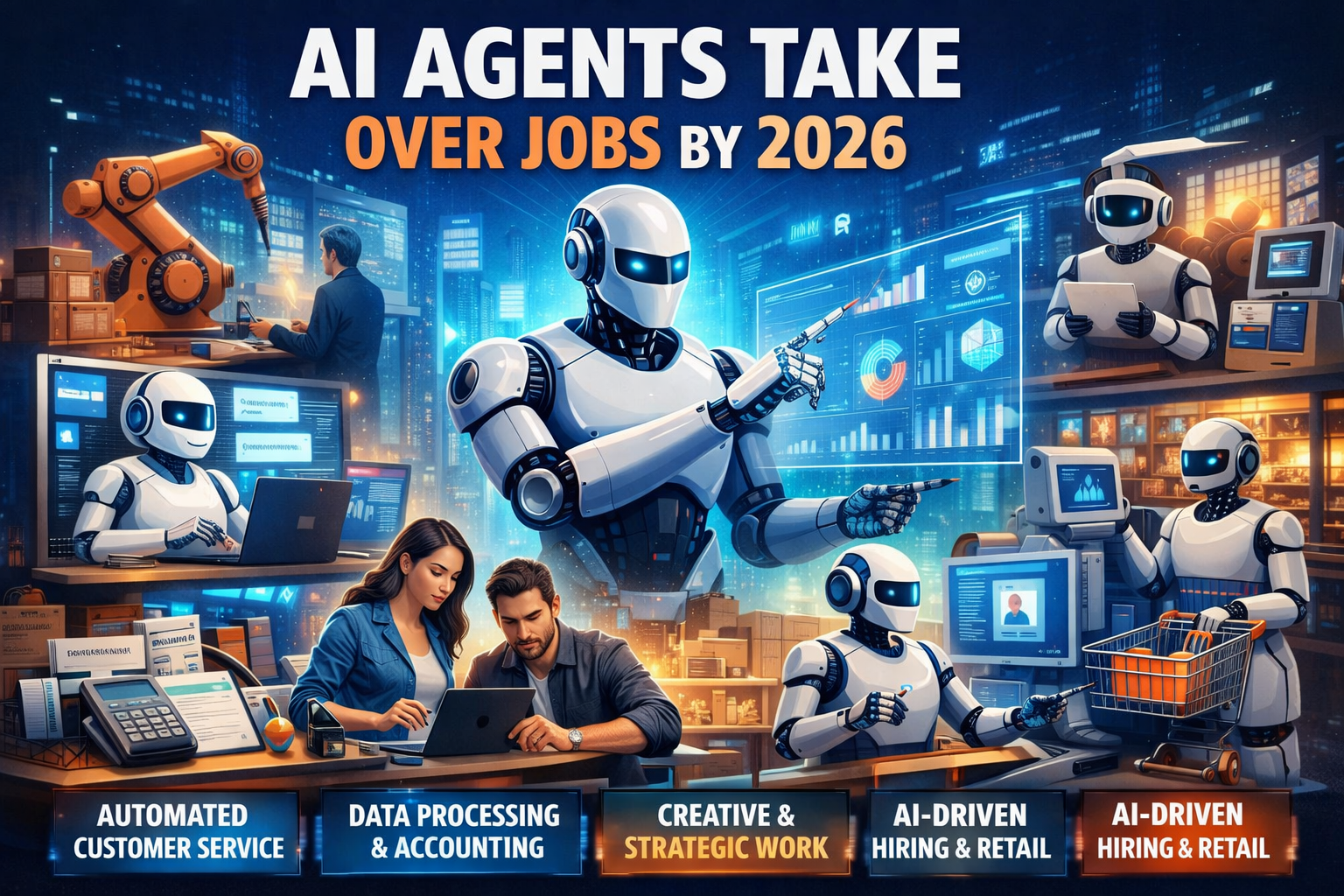 How AI Agents Are Replacing Traditional Jobs in 2026