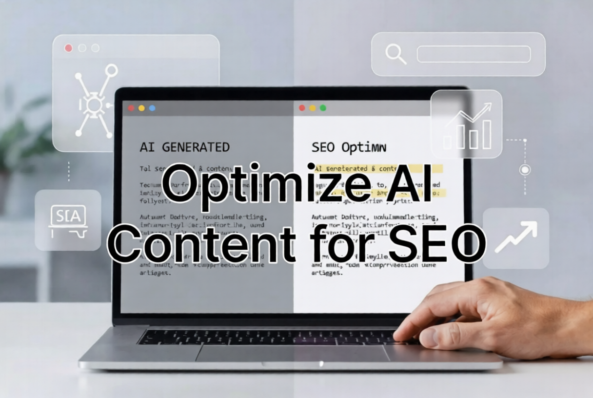 How to optimize AI content for SEO